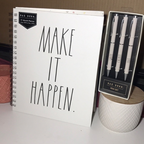 Rae Dunn Other - Rae Dunn | MAKE IT HAPPEN Planner